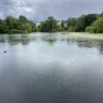 Schrevenparkrunde mit leichtem Regen