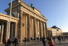 Brandenburger Tor von Westen