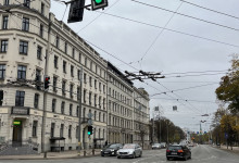 Straße in Riga